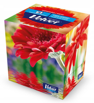 CHUSTECZKI KOSMETYCZNE VELVET CUBE STYLE, SZEŚCIAN 56 SZT