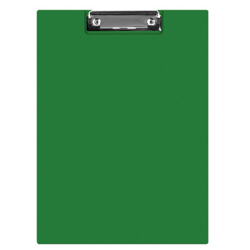 KLIP A5 TECZKA ZIELONA, CLIPBOARD ZAMYKANY PVC