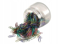 SPINACZE TRÓJKATNE 26MM W PLASTIKOWYM SŁOIKU, MIX  500 SZT