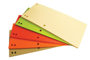 PRZEKŁADKI OFFICE PRODUCTS, KARTON, 1/3 A4, 235 X 105MM