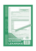DRUK SKIEROWANIE NA BADANIE LEKARSKIE A5 850-3
