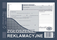 DRUK ZGŁOSZENIE REKLAMACYJNE A5, 601-3