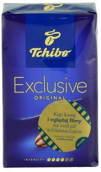 Tchibo Exclusive kawa mielona 250g aromatyczna kawa do ekspresu i kawiarki