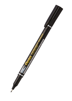 MARKER PERMANENTNY, FOLIOPIS PENTEL 1,6MM CZARNY