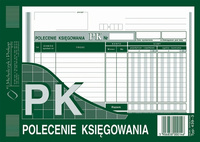 DRUK POLECENIE KSIĘGOWANIA A5 439-3 OFFSET