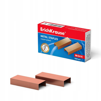 ZSZYWKI ERICHKRAUSE, 24/6, MIEDZIANE,1000SZT