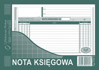 DRUK NOTA KSIĘGOWA A5, 416-3