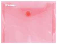 TECZKA KOPERTOWA NA ZATRZASK A6 CZERWONA PLASTIKOWA