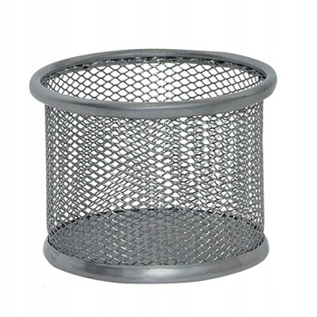 POJEMNIK NA PRZYBORY Q-CONNECT OFFICE SET, METALOWY