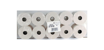 ROLKI TERMICZNE DO KAS I TERMINALI 57mm x 40mb, 10 SZT.