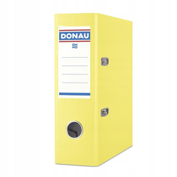 SEGREGATOR A5 DONAU MASTER, PP, A5/75MM, ŻÓŁTY