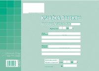 DRUK KSIĄŻKA OBIEKTU BUDOWLANEGO, 604-1