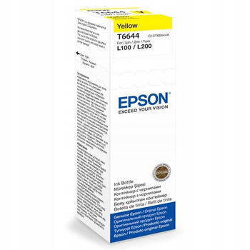 Tusz Epson T6644 C13T66444A do EcoTank L120, L1300, L355, ET-3600 żółty