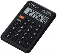 KALKULATOR KIESZONKOWY CITIZEN LC210NR, 8-CYFROWY