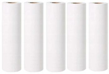 ROLKI TERMICZNE DO KASY FISKALNEJ I TERMINALA PŁATNICZEGO 110mm x 20m, 5 sztuk