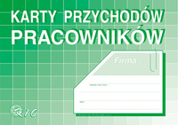DRUK KARTY PRZYCHODÓW PRACOWNIKÓW A5, K10