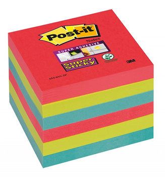 3M BLOCZEK SAMOPRZYLEPNY 654-6SS-JP POST-IT SUPER