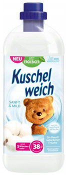 Płyn do płukania tkanin Kuschelweich 1l 38 płukań Sanft & Mild (biały)