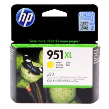 Tusz HP 951XL CN048AE do Officejet Pro 8100, 8600, 8610, 8620 żółty