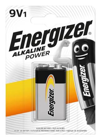 Bateria Energizer Alkaline Power 6LR61 9V (R9)
