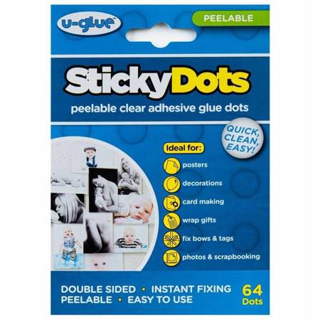 MASA STICKY DOTS PEELABLE USUWALNA MASA KLEJOWA W KROPELKACH