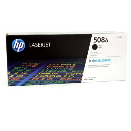 Toner HP CF360A 508A do Color LaserJet  MFP M577, M552dn, M553, MFP M577 czarny