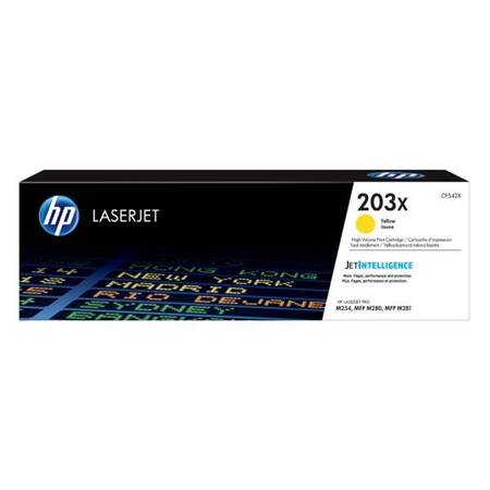 Toner HP CF542X 203X HY do Color LaserJet Pro M254, M280nw, M281 żółty